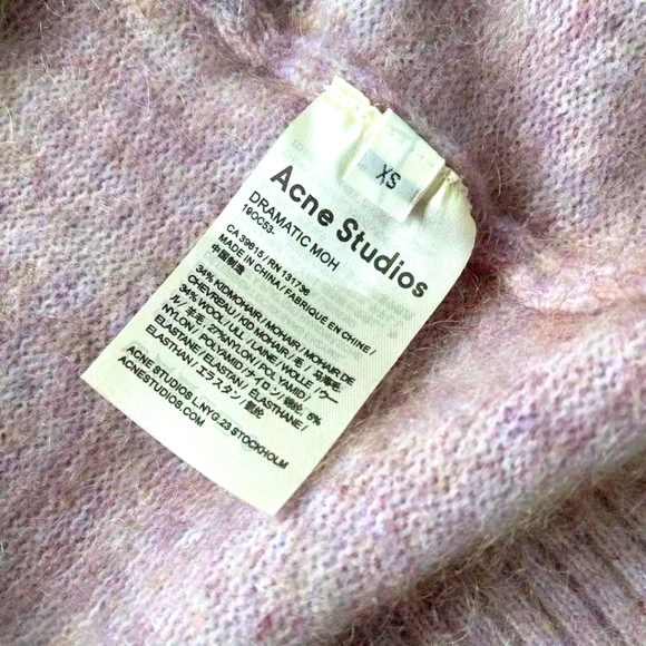 Acne Studios Raya Mohair long cardigan kimono - Picture 7 of 11